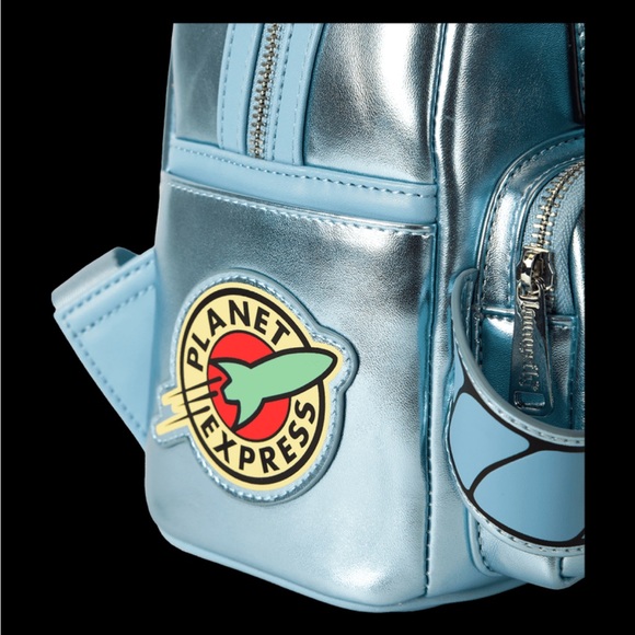 WonderCon Futurama Bender Cosplay Mini Backpack Loungefly LE 1800 PC - Picture 4 of 6